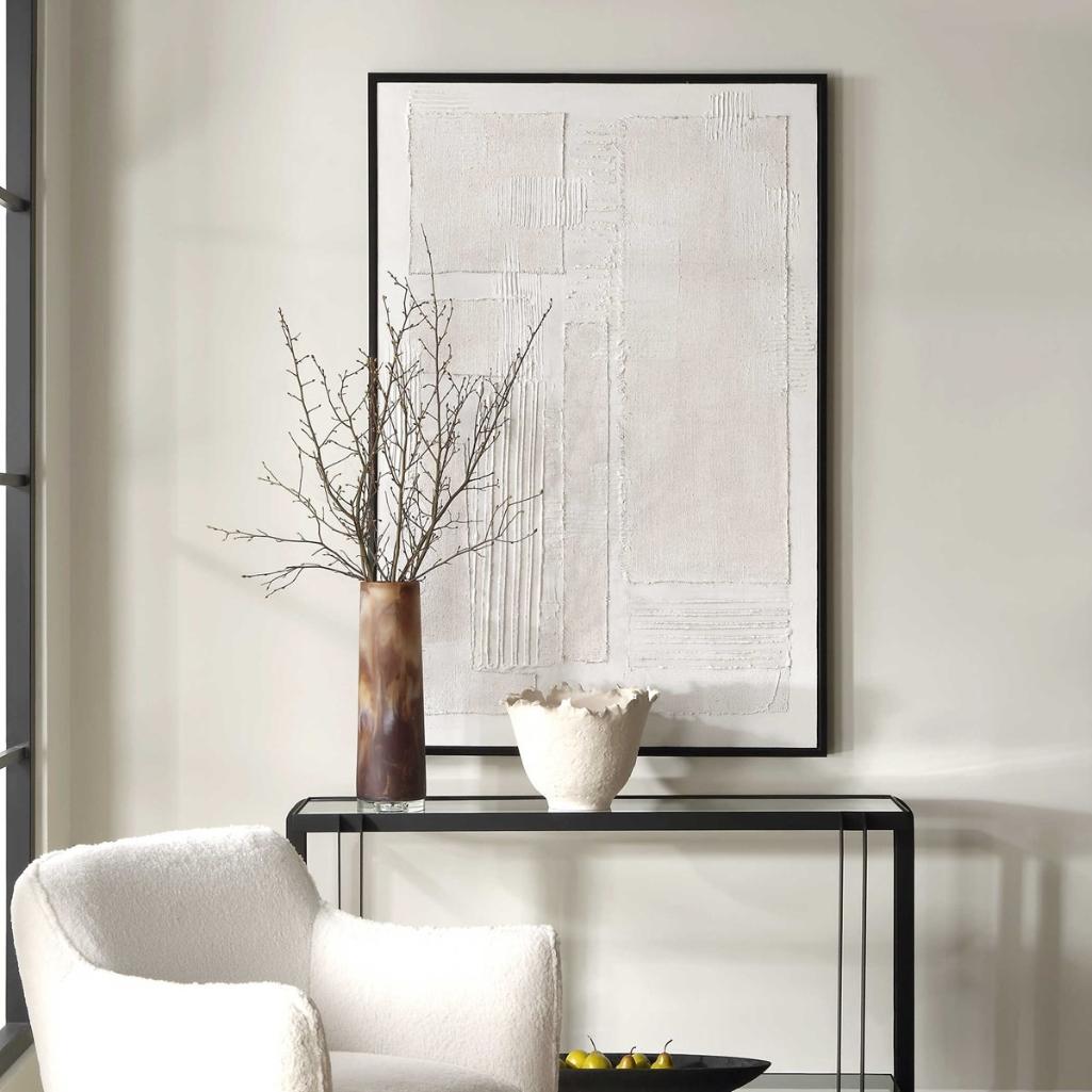 Clean Slate Hand Painted Canvas by Uttermost