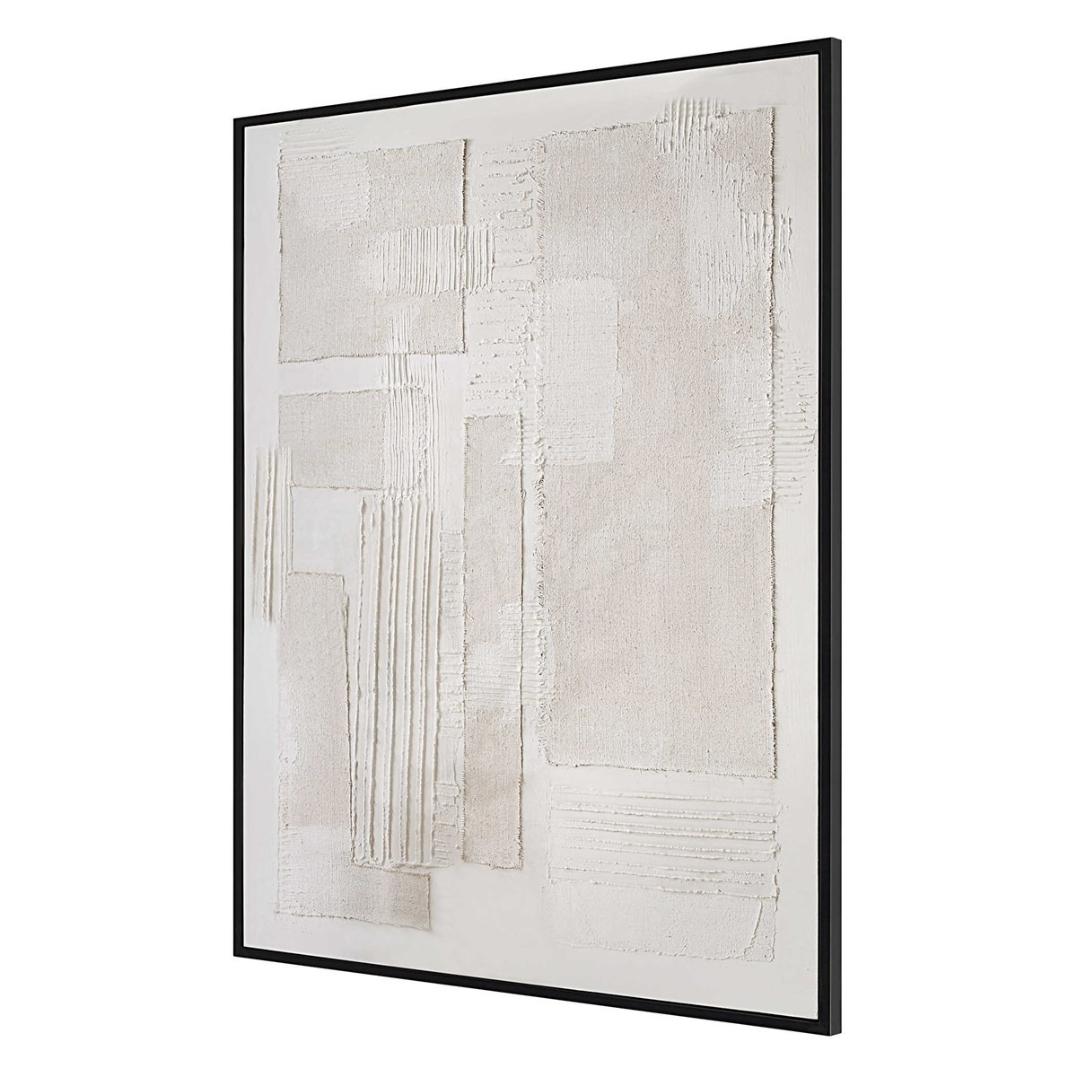 Clean Slate Hand Painted Canvas by Uttermost