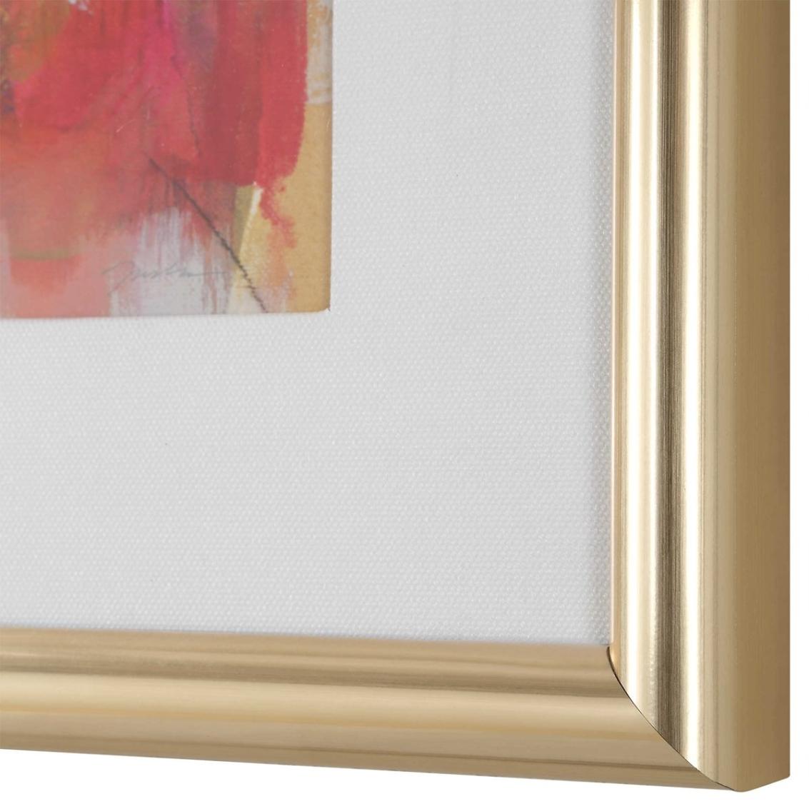 Fresh Start Red Abstract Prints - Set of 6 by Uttermost