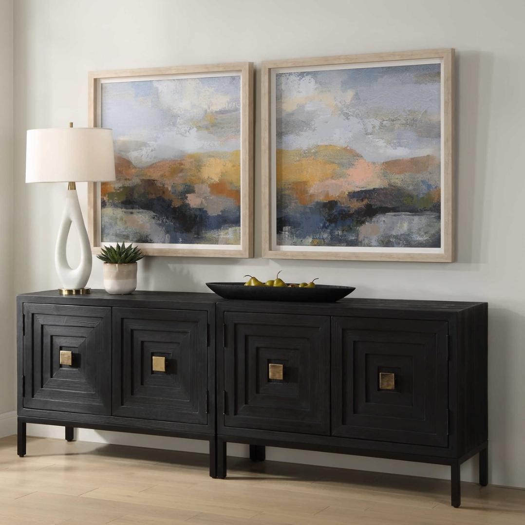 Dusk Framed Prints - Set of 2 by Uttermost