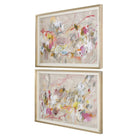 Metropolitan Rush Abstract Prints - Set of 2 by Uttermost