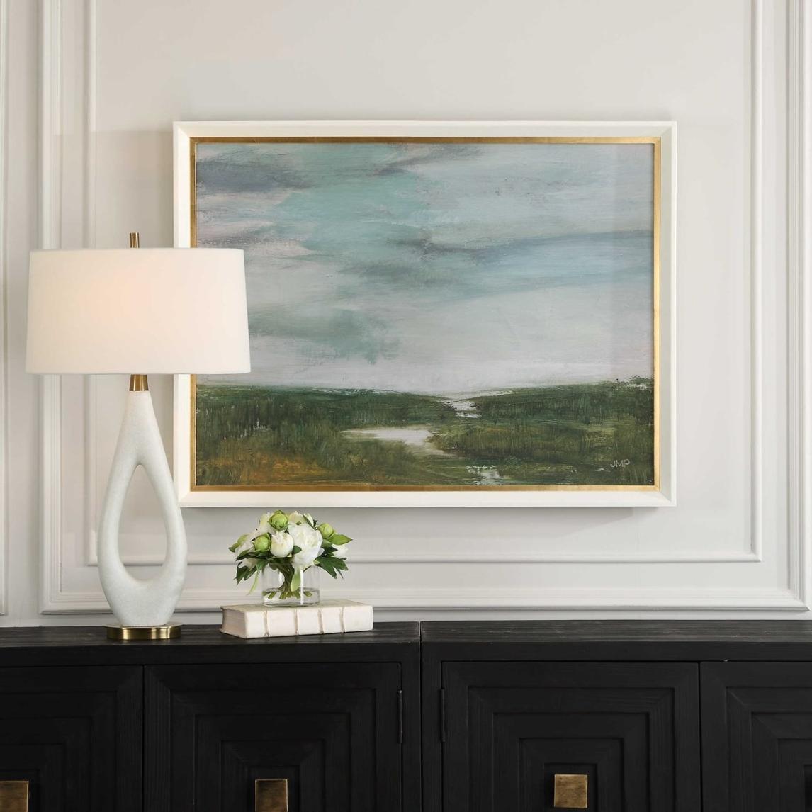 The Path Of The Water Framed Print by Uttermost