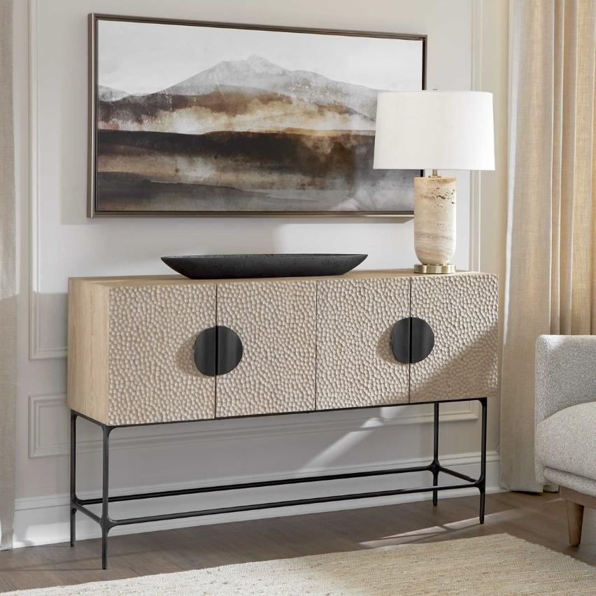 Splash Of Land Framed Canvas by Uttermost