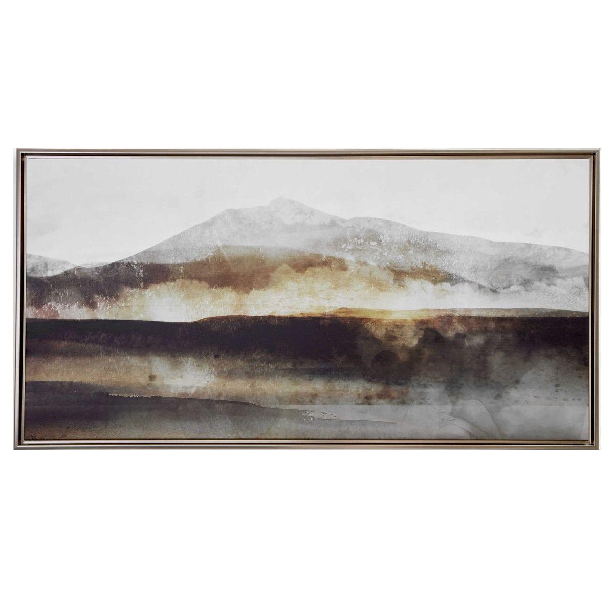 Splash Of Land Framed Canvas by Uttermost