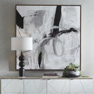 Looping Eternity Framed Abstract Art by Uttermost