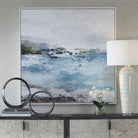 Blue Essence Coastal Framed Canvas by Uttermost
