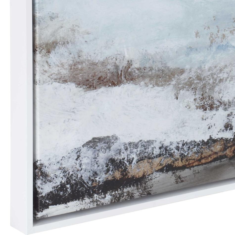 Blue Essence Coastal Framed Canvas by Uttermost