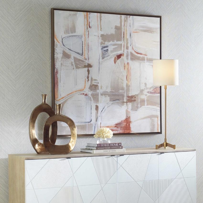 Neutral Nirvana Abstract Canvas Art by Uttermost