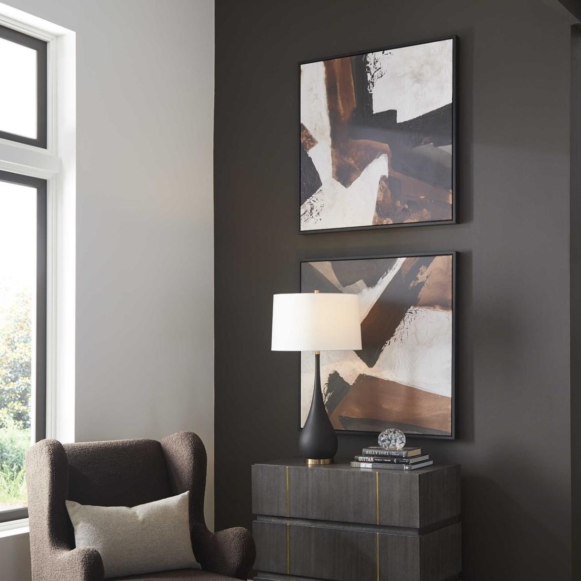 Tactile Inspiration Framed Abstract Art - Set of 2 by Uttermost