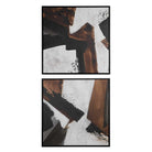 Tactile Inspiration Framed Abstract Art - Set of 2 by Uttermost