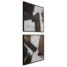 Tactile Inspiration Framed Abstract Art - Set of 2 by Uttermost