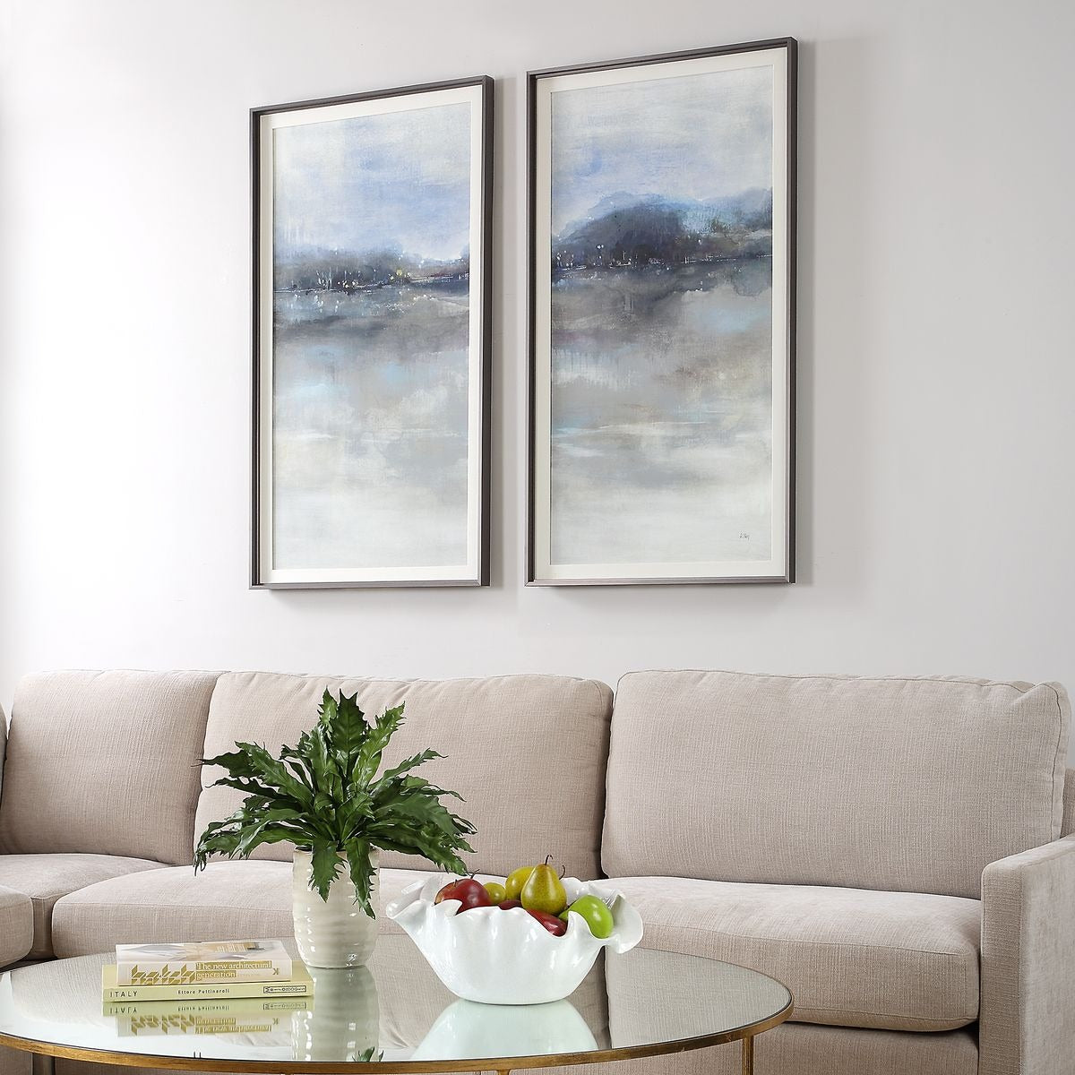 Thinking Of You Landscape Prints - Set of 2 by Uttermost