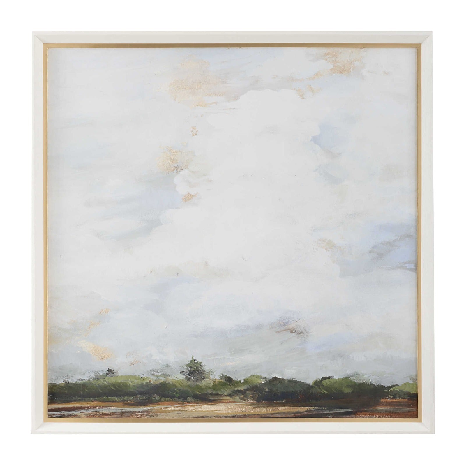 Whispering Cloudscapes Framed Print by Uttermost