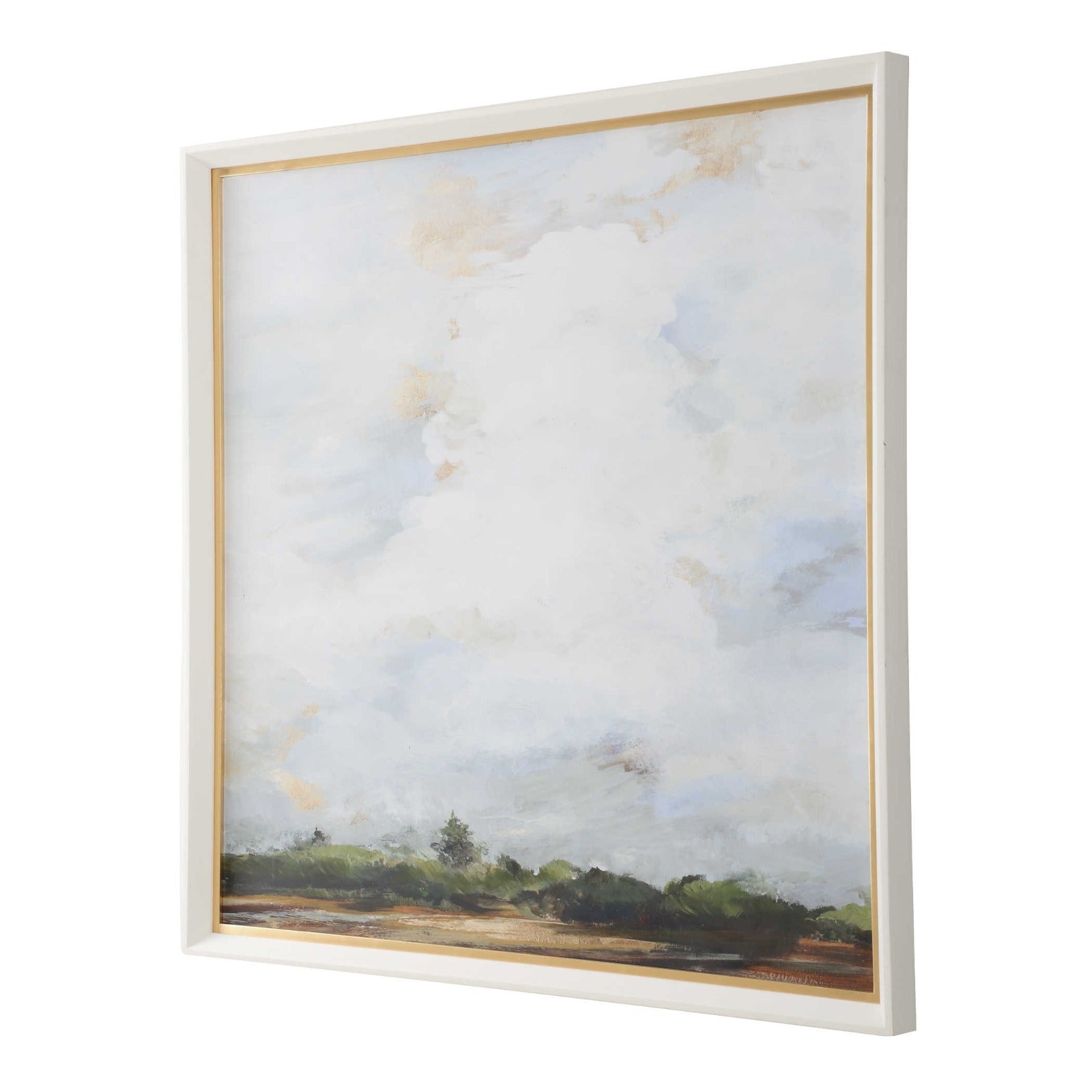 Whispering Cloudscapes Framed Print by Uttermost