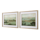 Warm Valley Framed Prints Set of 2 by Uttermost