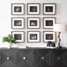 Resting Bunny Framed Prints Set of 9 by Uttermost