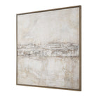 Desert Oasis Hand Painted Canvas by Uttermost