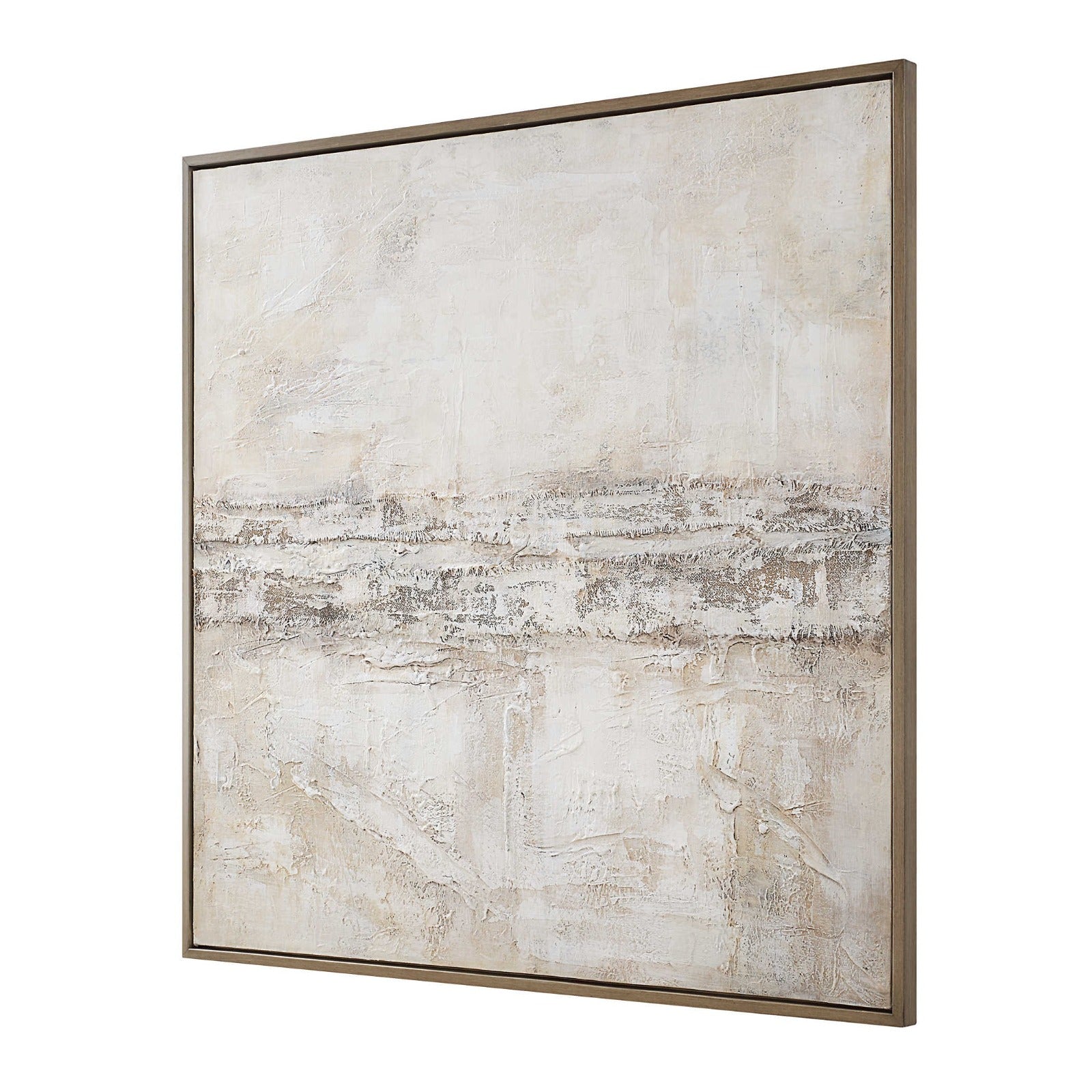 Desert Oasis Hand Painted Canvas by Uttermost