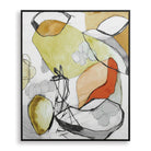 Charcoal Improvision Framed Canvas by Uttermost