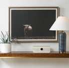 King of the Hill Highland Cow Photography Print by Uttermost
