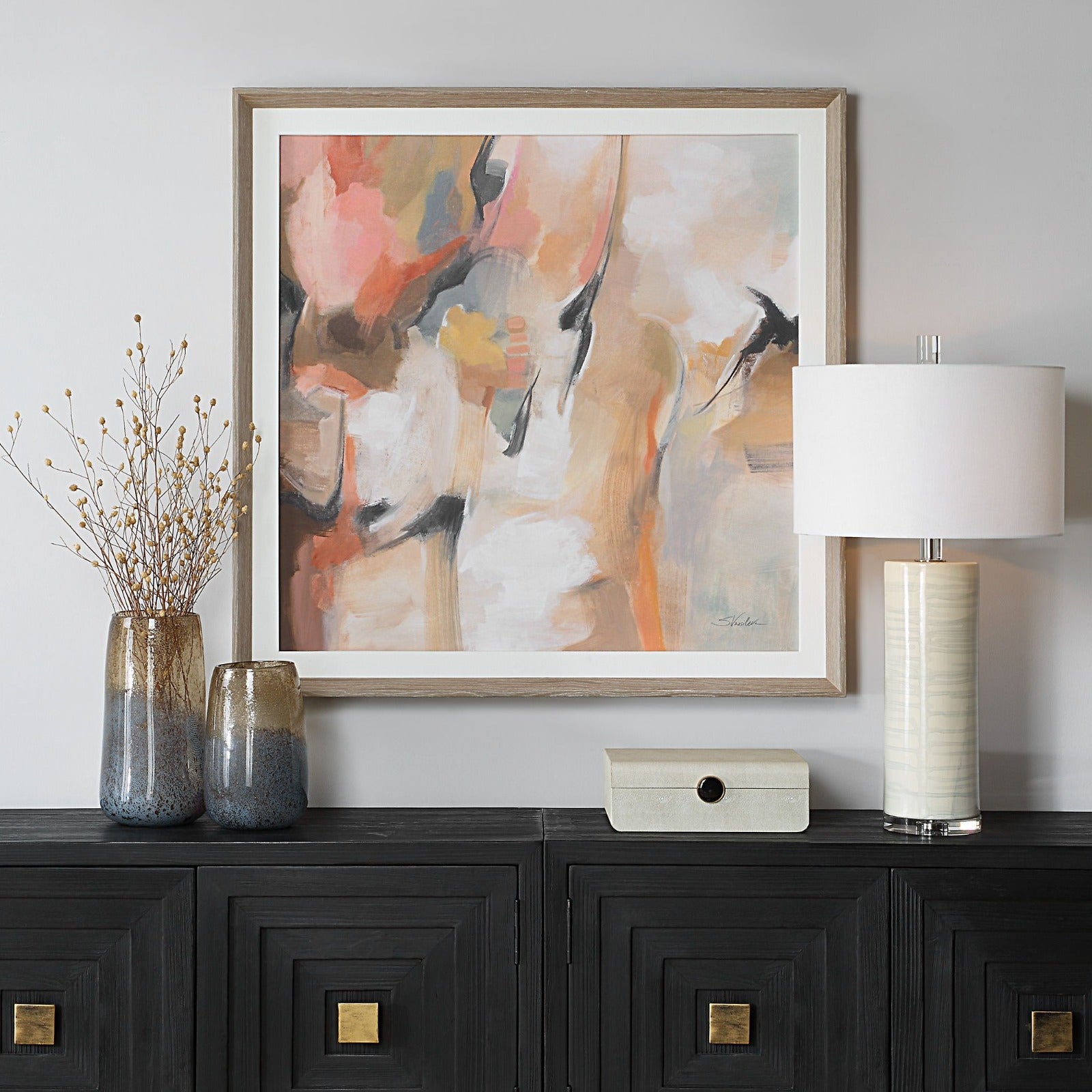 Uphill Framed Abstract Print by Uttermost