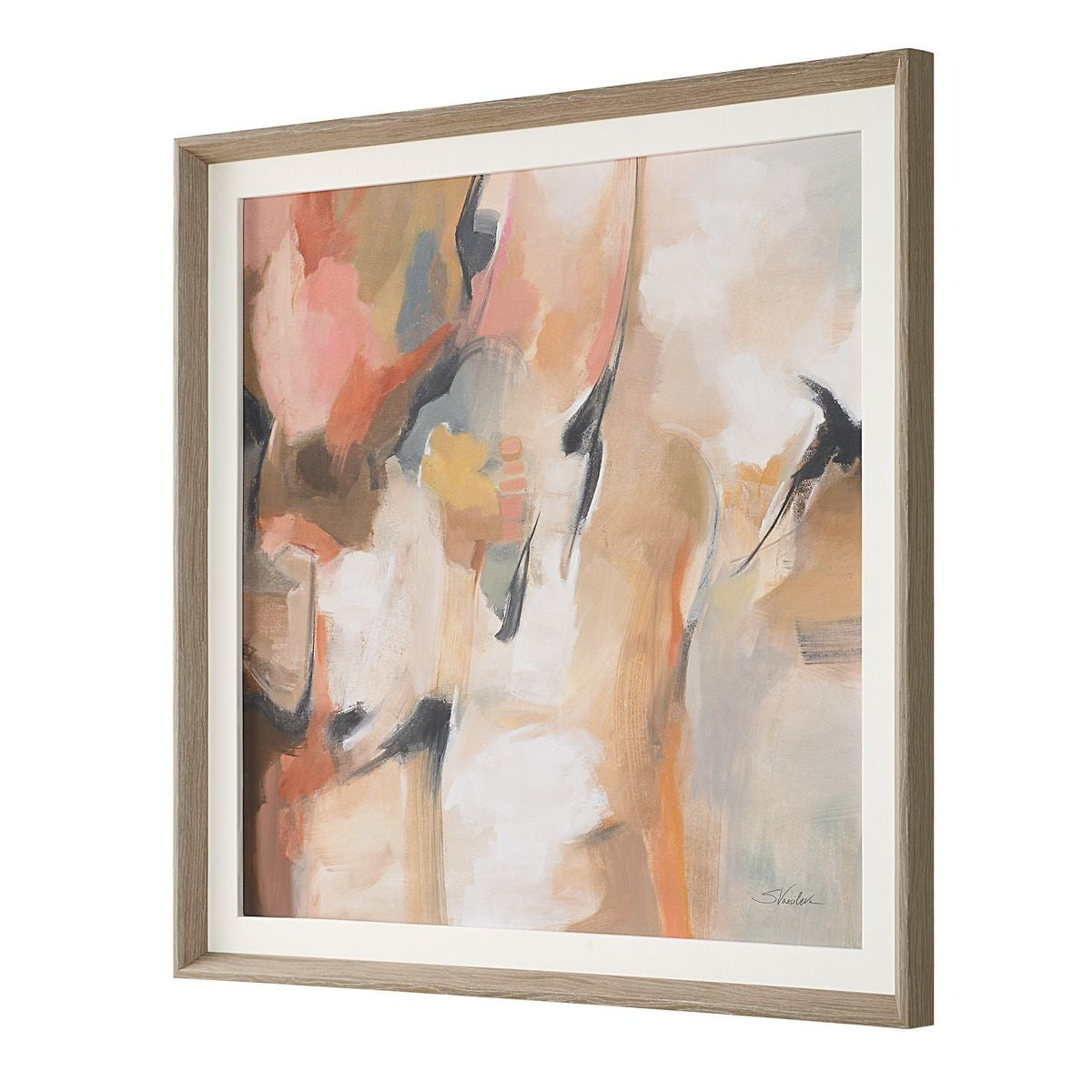 Uphill Framed Abstract Print by Uttermost