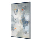 Blueprint Hand Painted Modern Art by Uttermost