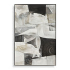 Folding Time Framed Abstract Art by Uttermost