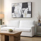 Folding Time Framed Abstract Art by Uttermost