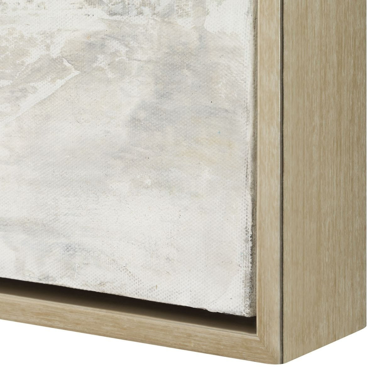 Hours In Silence Abstract Framed Canvas by Uttermost