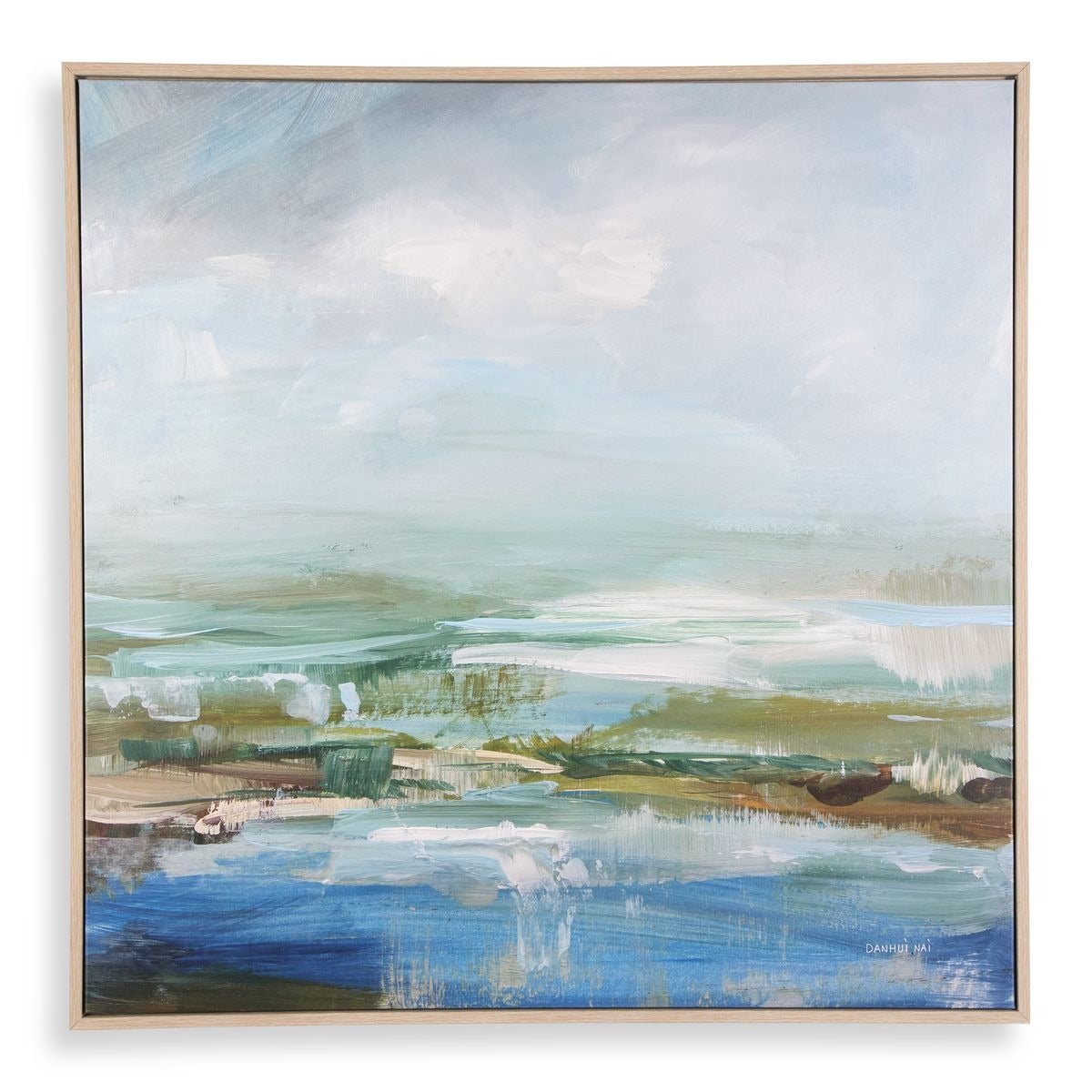 Lush Valley Framed Canvas by Uttermost