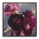 Plum Ranculus Framed Floral Art by Uttermost
