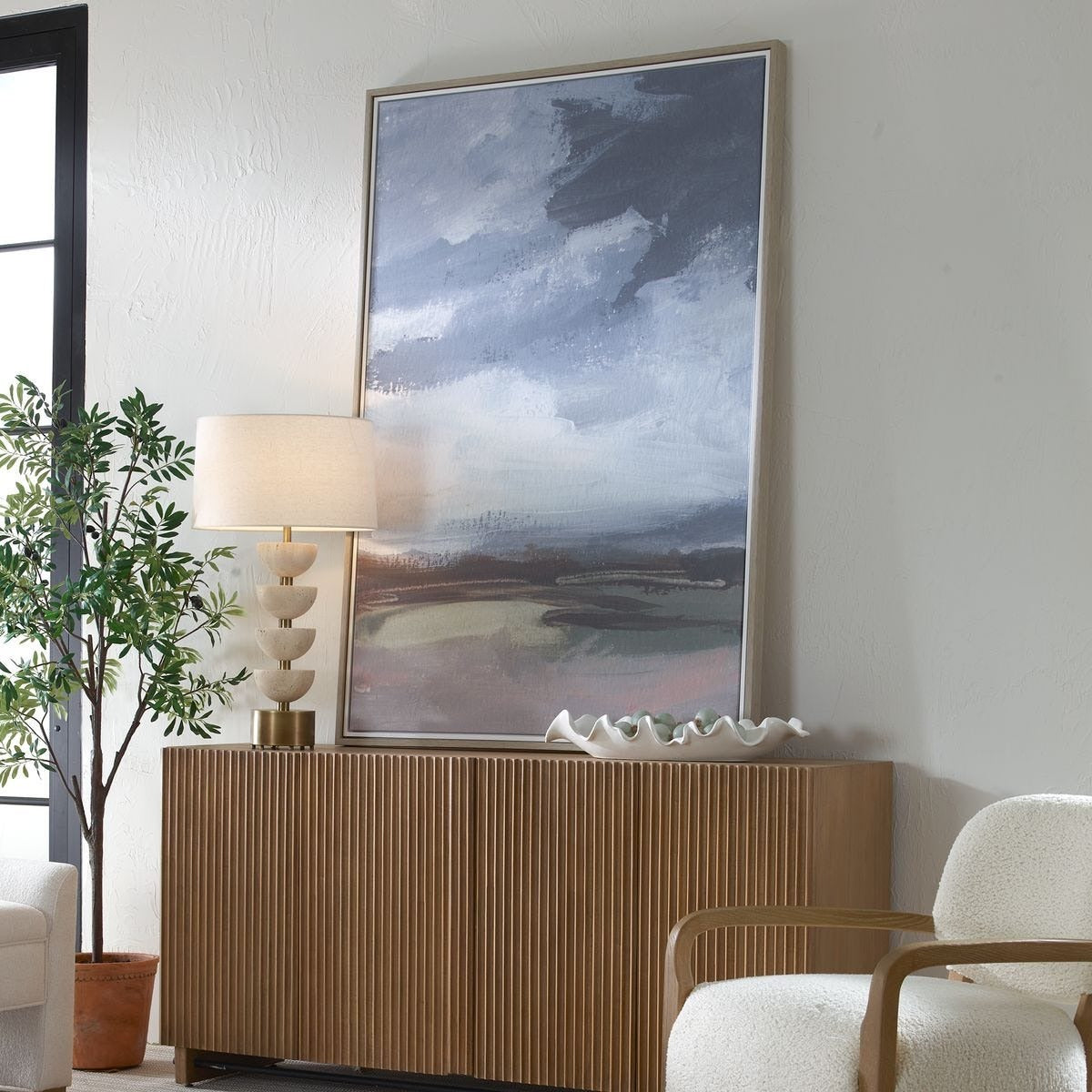Bracing Framed Landscape Art by Uttermost