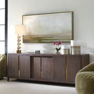Hazy Lake Framed Landscape Art by Uttermost