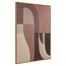 Tatu Brown Wall Art - Left by Richmond Interiors