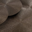 Quadra Bronze Metal Coffee Table Set of 4 by Richmond Interiors