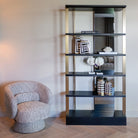 Alexander Jones Rigley Charcoal Display Cabinet by Richmond Interiors