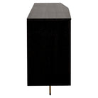 Alexander Jones Dax Charcoal Oak & Gold Sideboard by Richmond Interiors