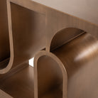 Alexander Jones Lugano Brushed Gold Console Table by Richmond Interiors