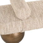 Alexander Jones Geneva Beige Angora Bench Seat by Richmond Interiors