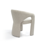 Jaxon White Boucle Dining Chair by Tommy Franks