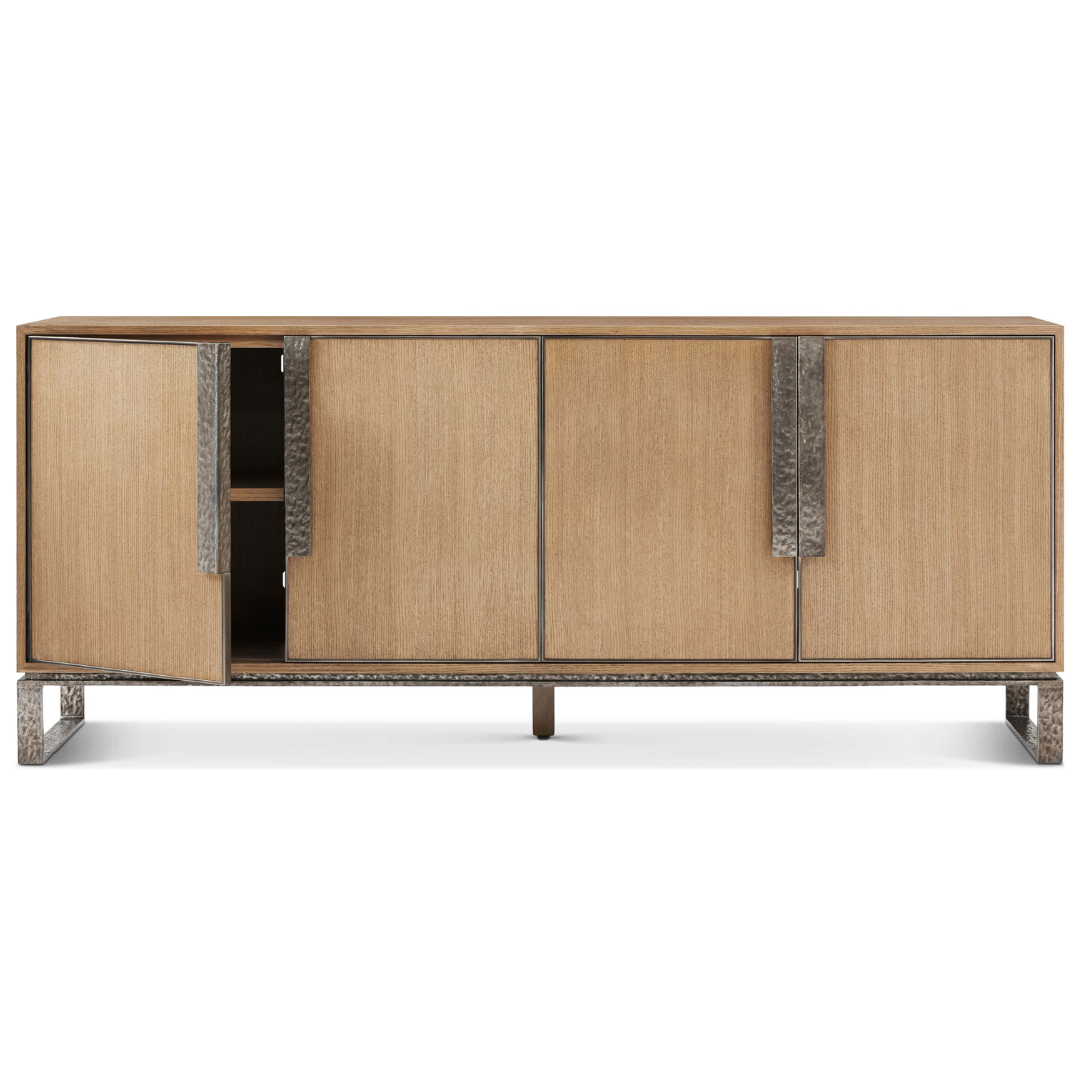 Essence Media Cabinet in Blonde by Theodore Alexander