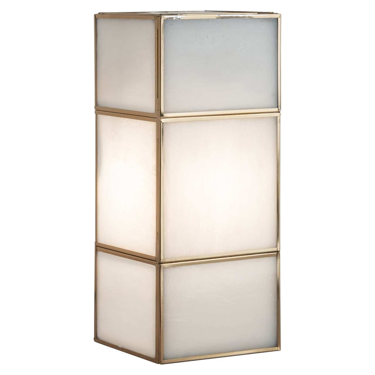 Sofia Antique Brass & Glass Small Wall Light by Richmond Interiors