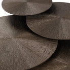 Quadra Bronze Metal Coffee Table Set of 4 by Richmond Interiors