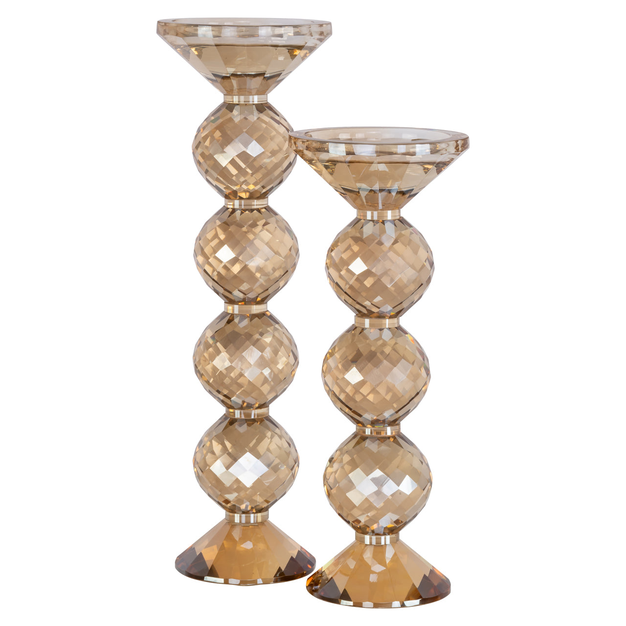 Channah Champagne Candle Holder - Large by Richmond Interiors