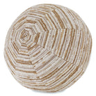 Ball Bearing Pillow - Rag Rug Wheat by Uttermost