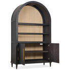 Timeless Curved Display Cabinet Hooker