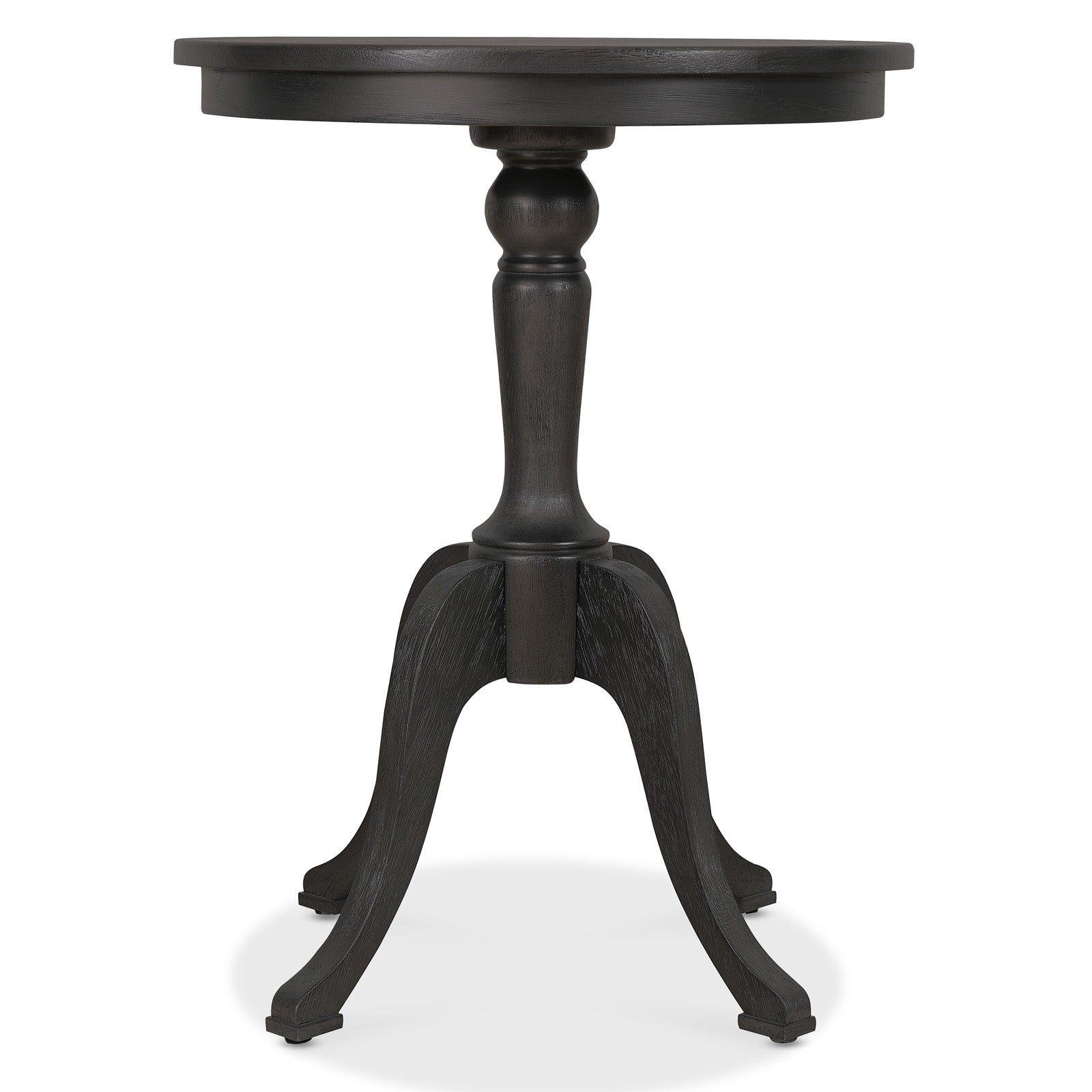 Timeless Round Side Table in Dark by Hooker