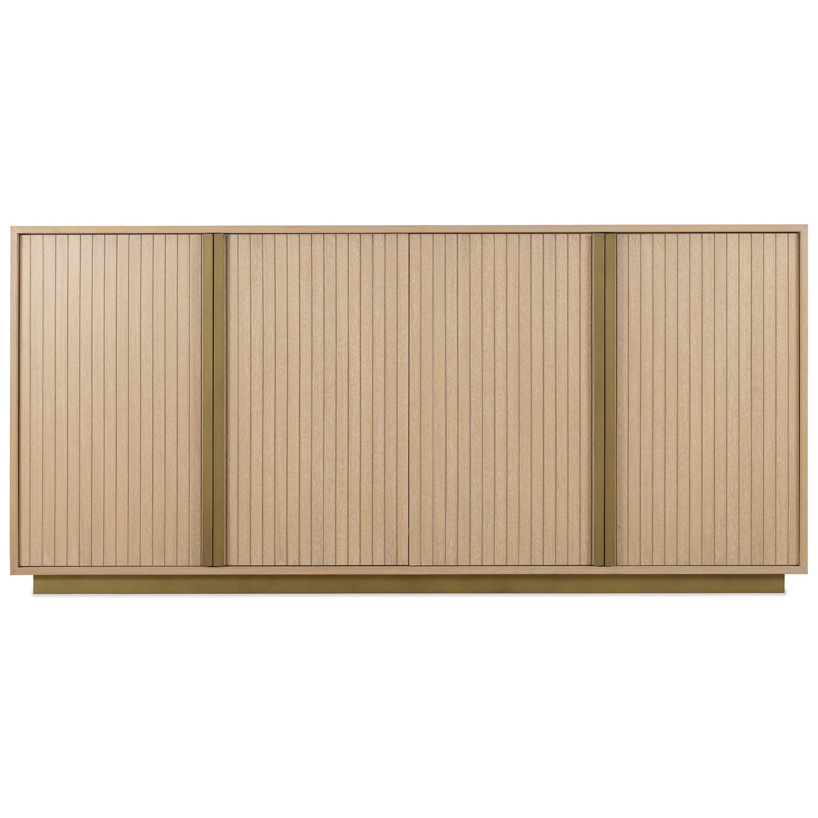 Academia Four Door Sideboard with Handles by Hooker