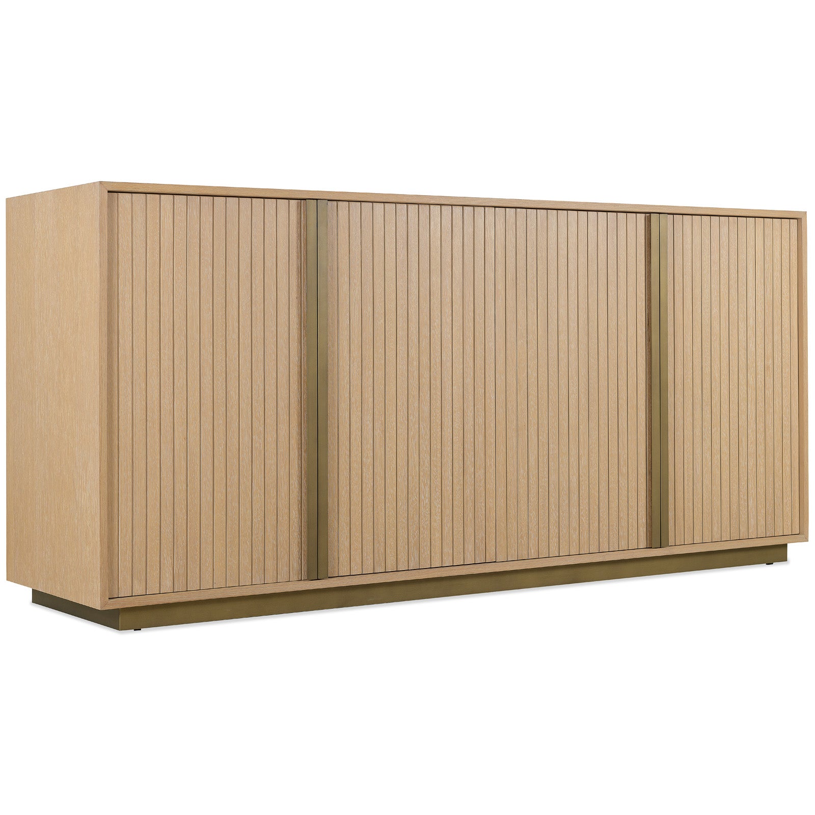 Academia Four Door Sideboard with Handles by Hooker